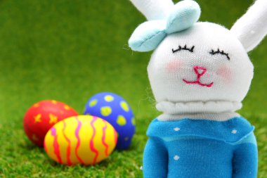 tavşan bebek çorap Elişi ve Paskalya yortusu yumurta
