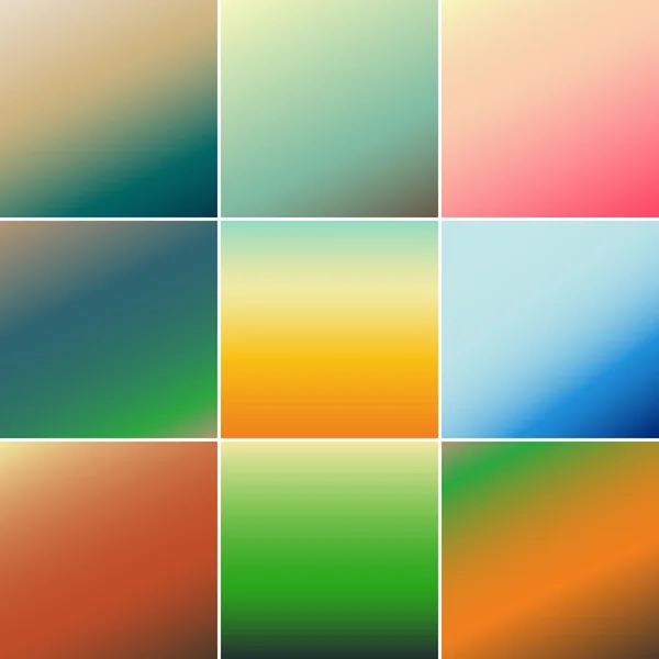 Abstract colorful blurred vector background — Stock Vector