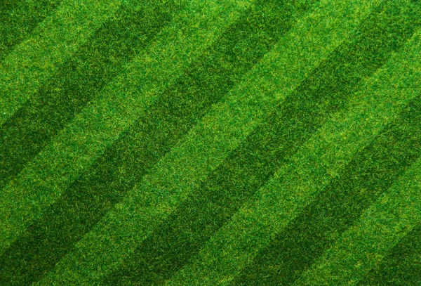 Yeşil çimen futbol sahası arka planı — Stok fotoğraf
