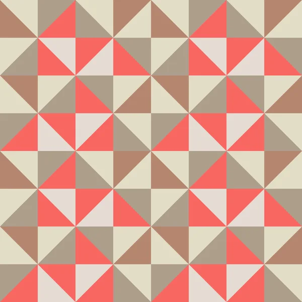 Triangle retro seamless background — ストックベクタ