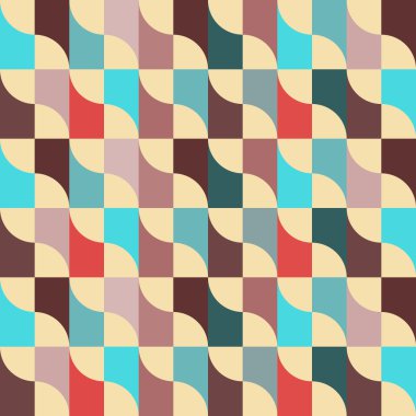 Retro seamless modeli. vektör arka plan