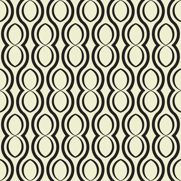 シームレスな円形パターン。抽象的な幾何学模様の背景 — ストックベクタ