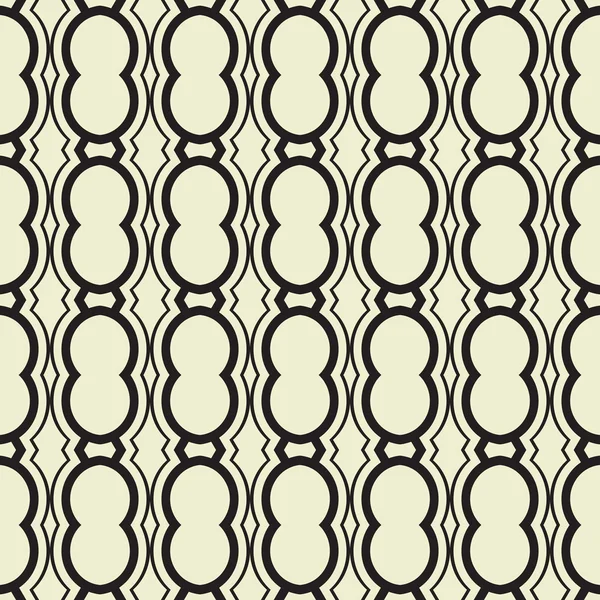 シームレスな円形パターン。抽象的な幾何学模様の背景 — ストックベクタ
