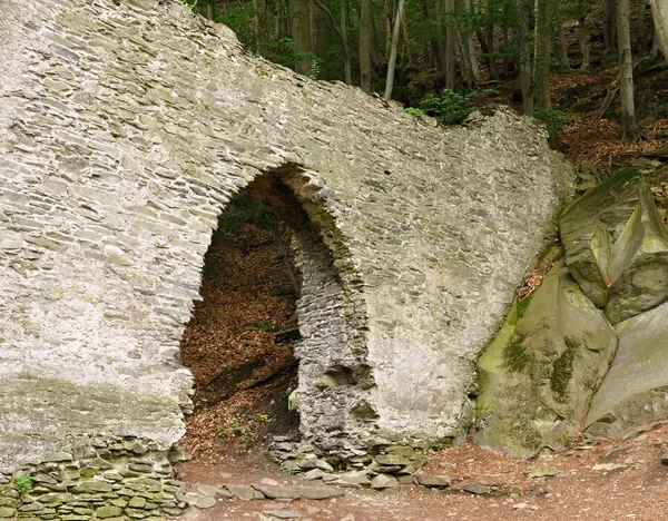 Puerta de piedra histórica — Foto de Stock