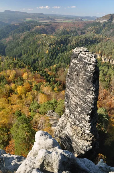 Rocce in Svizzera Ceca — Foto Stock