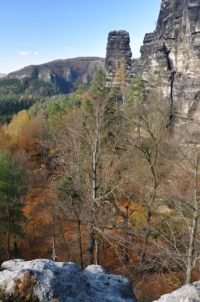 Rocce in Svizzera Ceca — Foto Stock