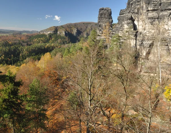 Rocce in Svizzera Ceca — Foto Stock