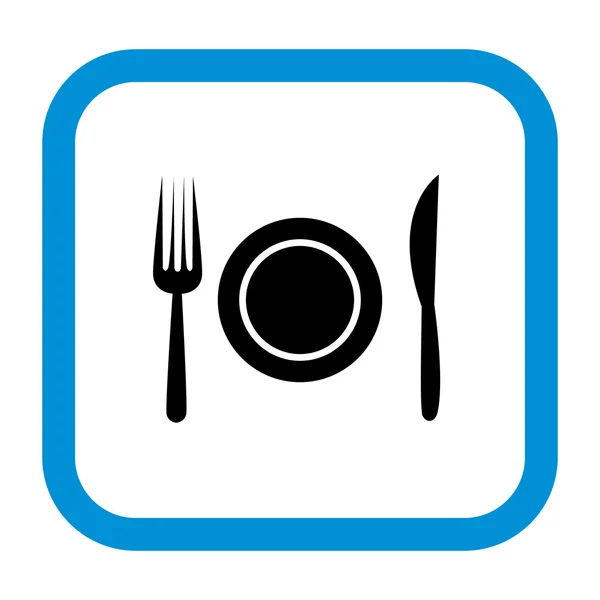 Signo del restaurante, vector — Vector de stock