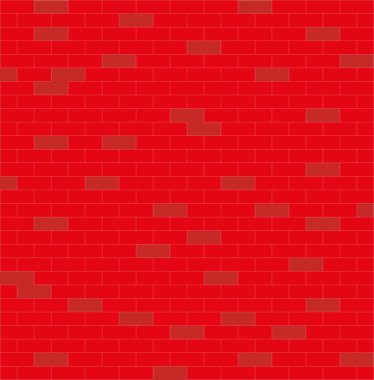 duvar, kırmızı ve beyaz, tuğla