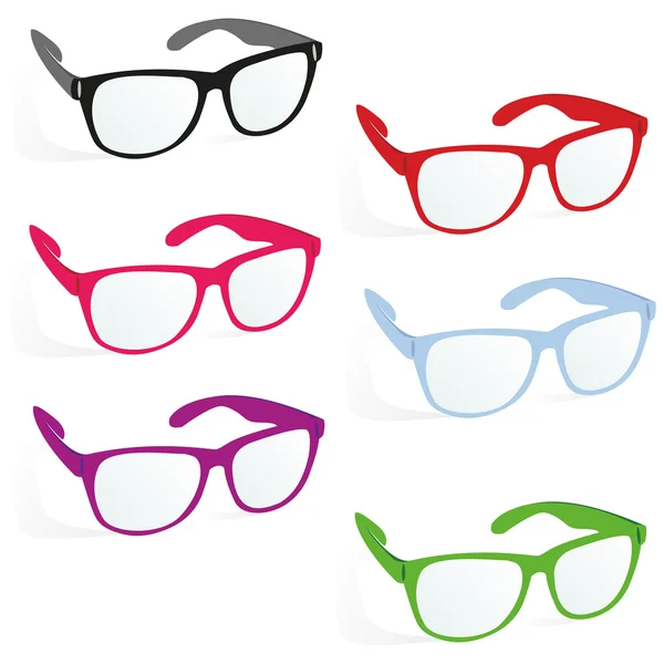 Glasögon i business stil — Stock vektor