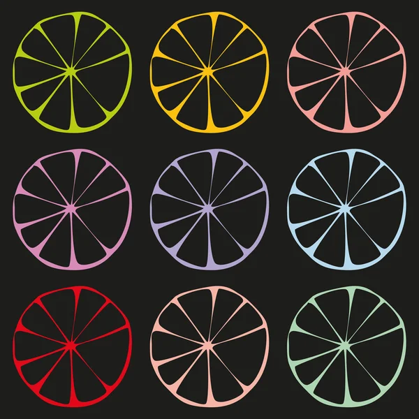 Citrus seamless background