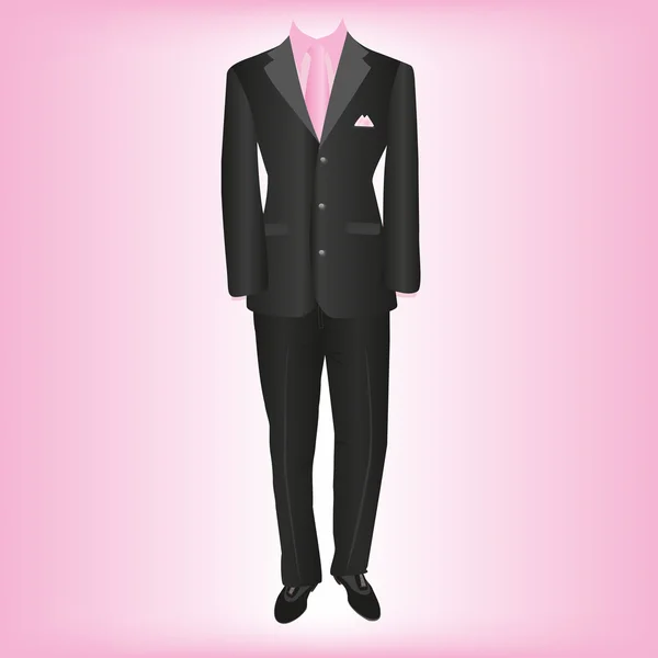 Businessbekleidung, klassischer Herrenanzug — Stockfoto