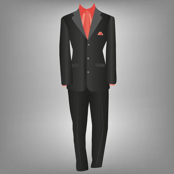 Деловая одежда, классический мужской костюм — стоковое фото