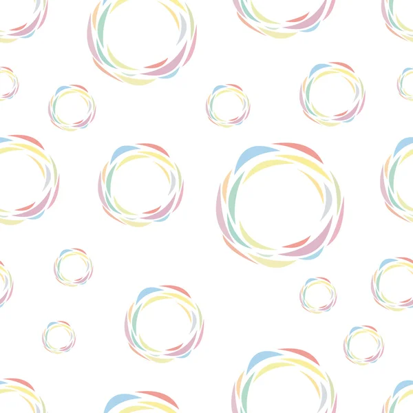 Seamless pattern of color circles — Stock Photo, Image