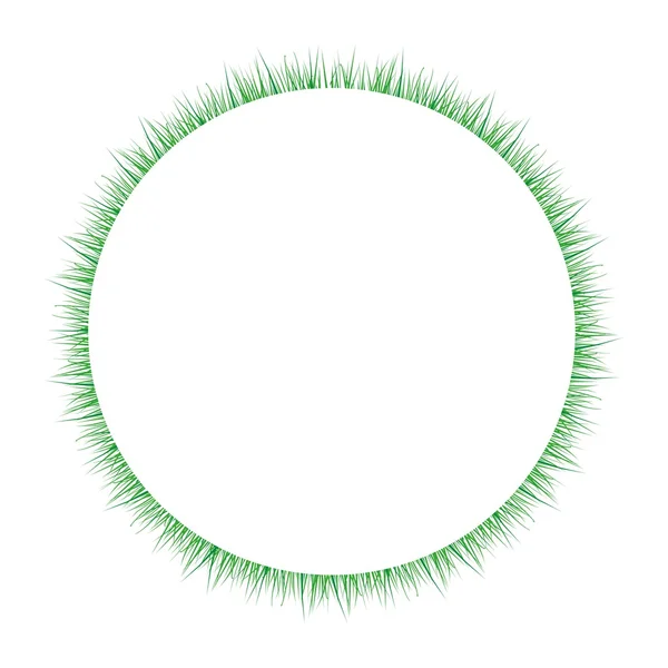 Grüner Planet mit Gras — Stockfoto