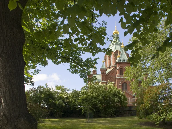 Dormition katedralen i Helsingfors — Stockfoto