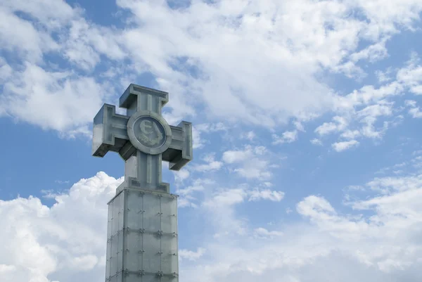 Cross of freedom in Tallin — Stock Photo, Image