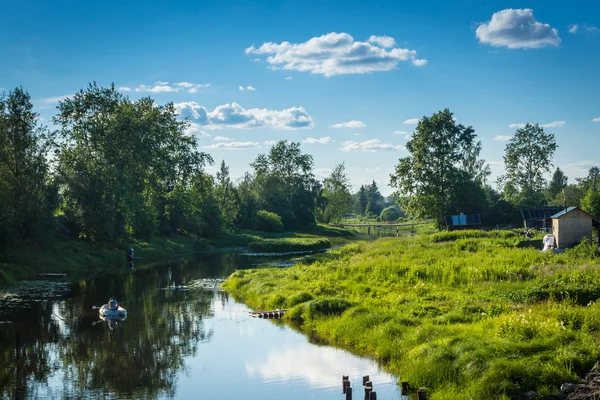 Riva del fiume — Foto Stock