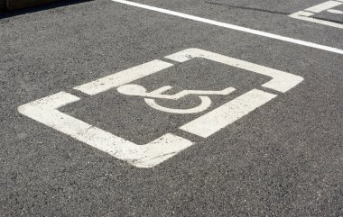 işaret için otopark devre dışı