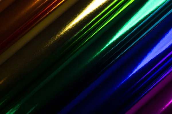 Sfondo Fogli Brillante Foglio Multicolore Lucido Rotoli — Foto Stock