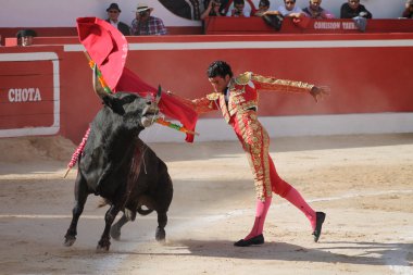 Torero tr la Plaza de Toros el Vizcaino, Chota 2013