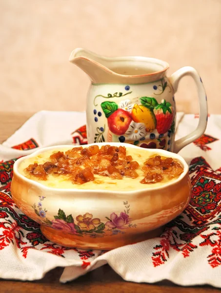 Transcarpathian traditional food — Stock Image Transcarpathian traditional food Royalty Free Stock Images
