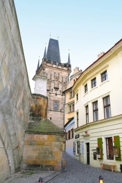 Street of old Prague, Czech republic — Stock Photo, Image