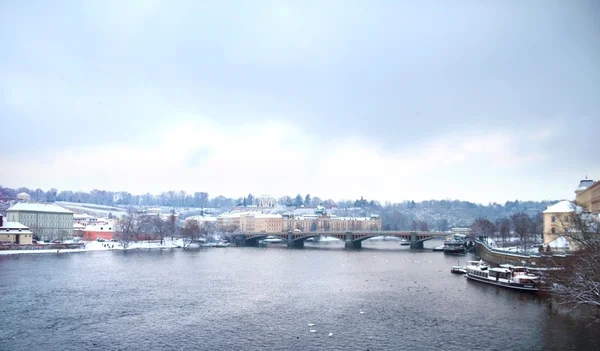 Prague, view from The Charles bridge — Stock Photo, Image
