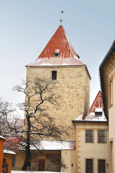 Věž v centru staré Prahy, Česká republika — Stock fotografie