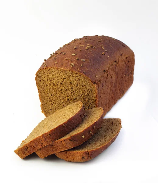 スライスとライ麦パンのパン — ストック写真