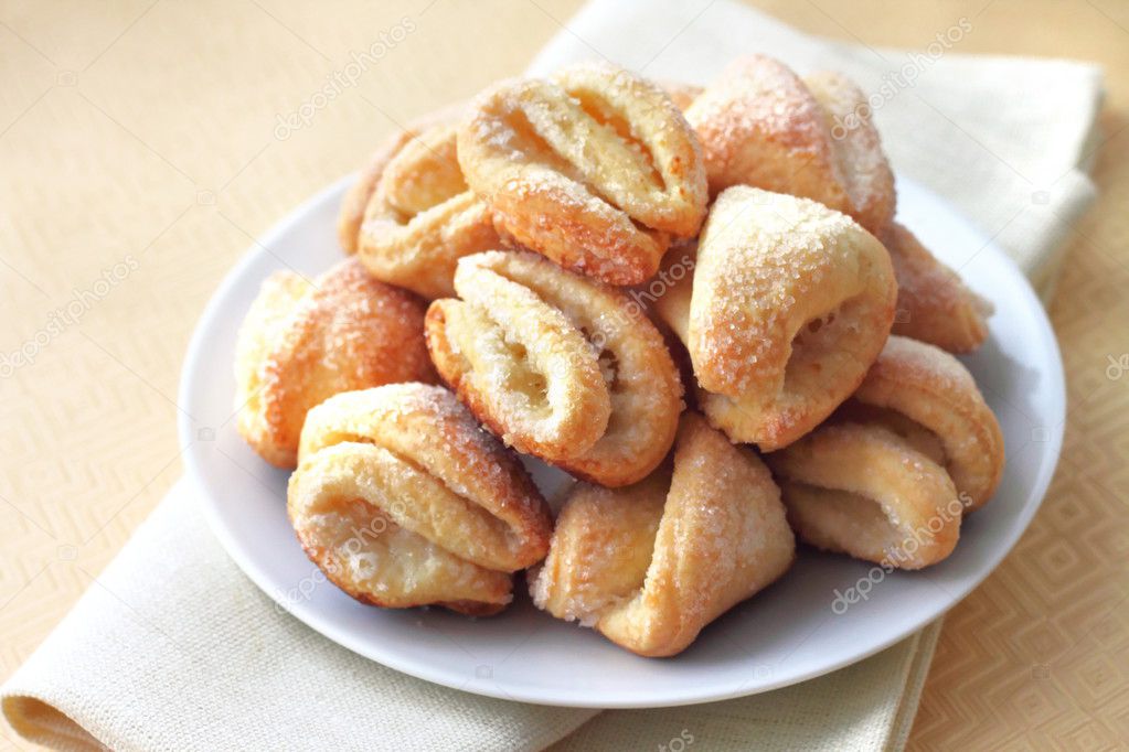 Cottage Cheese And Sugar Cookies Stock Photo C Taiftin 25385997