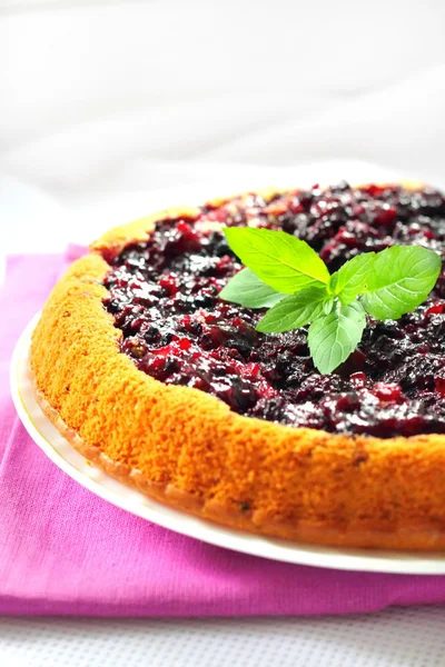 Blackberry pie — Stock Photo, Image