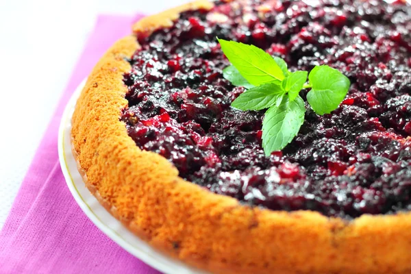 Blackberry pie — Stock Photo, Image