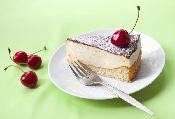 Pastel de soufflé de leche (leche de ave) — Foto de Stock