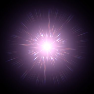 hafif çizgilerle yumuşak lens etkisi vektör