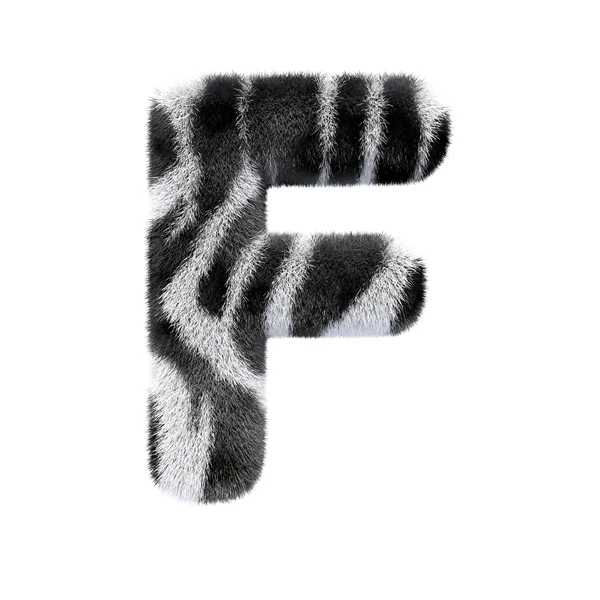 Letters zebra — Stock Photo, Image