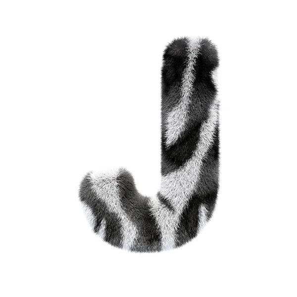 Letters zebra — Stock Photo, Image