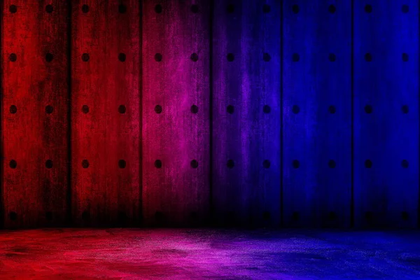 Leerer Raum Des Studio Dark Room Betonwand Grunge Textur Hintergrund — Stockfoto