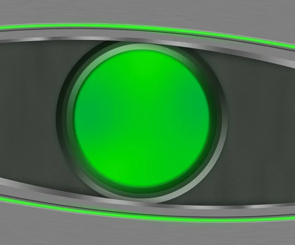 Dark Eye Shapes Green Background — Stock Photo, Image