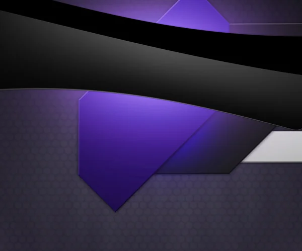 Dark Shapes Violet Background — Stock Photo, Image