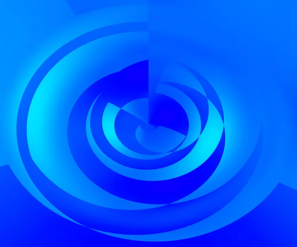 Blue Abstract Swirl Background — Stock Photo, Image
