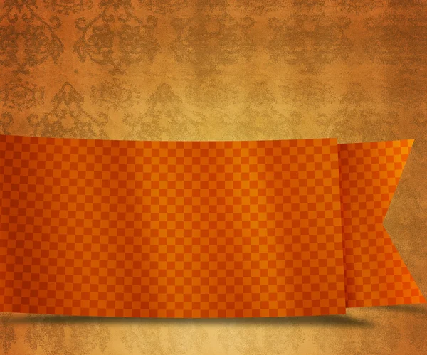 Old Orange Vintage Exclusive Background — Stock Photo, Image
