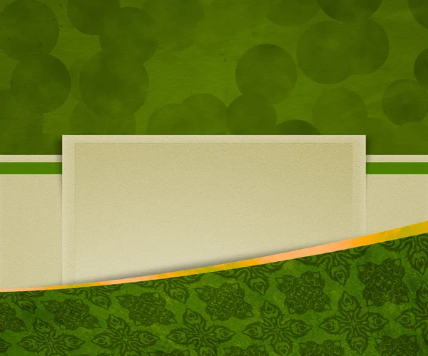 Зеленый винтажный эксклюзивный фон — стоковое фото