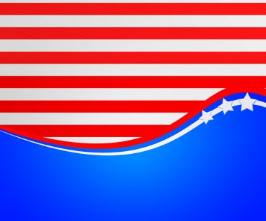 Amerikan bayrağı Temmuz 4 arka plan