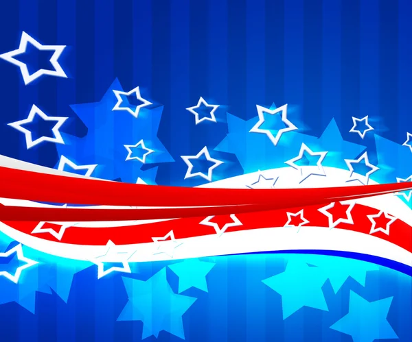 American Independence Day Background — Stock Photo, Image
