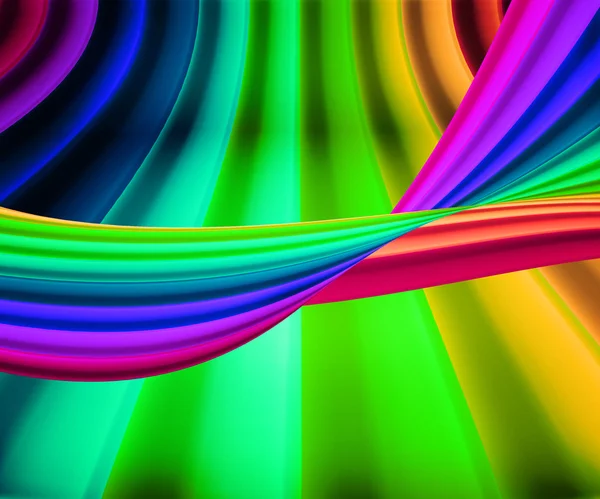 Rainbow Shapes Background — Stock Photo, Image