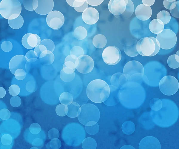 Tło bokeh Blue zima — Zdjęcie stockowe