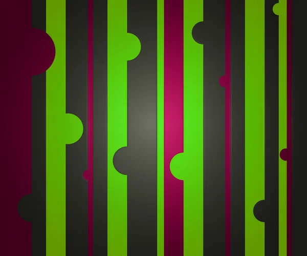 Green Lines Background — 图库照片
