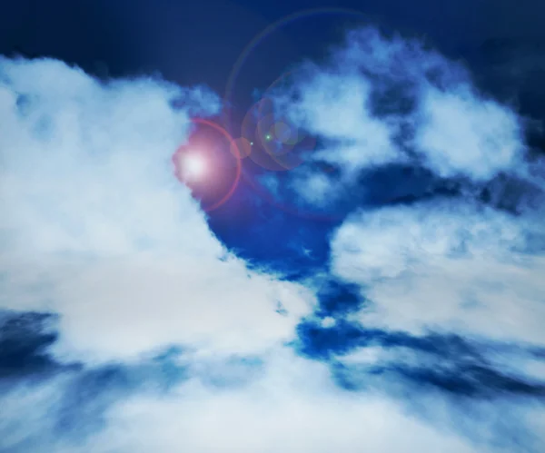 Sky Cloud Stage Background — Zdjęcie stockowe