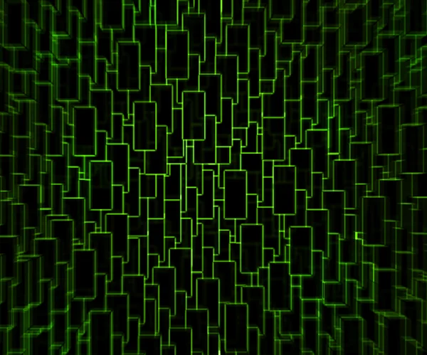 Green Techno Background